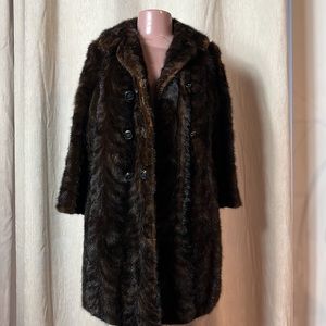 VTG 🇨🇦 real fur winter coat